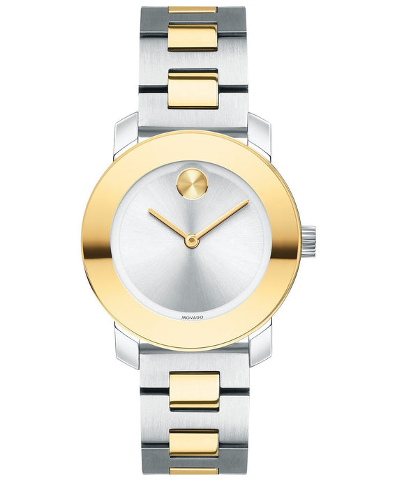 Women's Swiss BOLD Two-Tone Stainless Steel Bracelet Watch